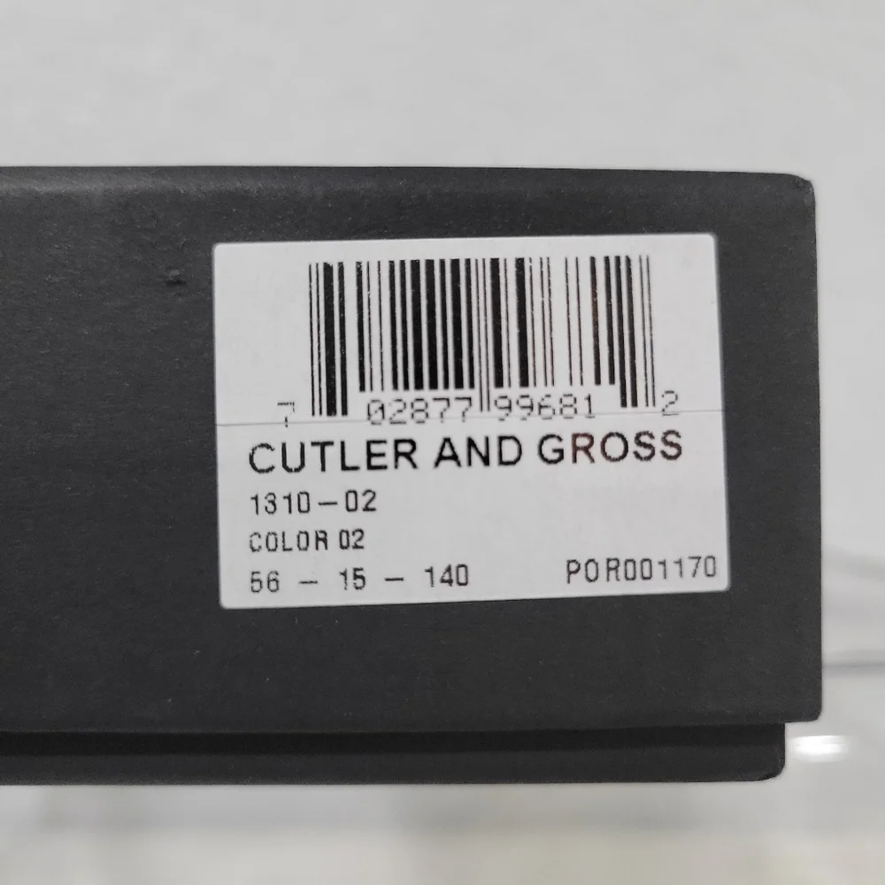 Cutler and Gross CG1310S-002 56mm New Sunglasses Unisex